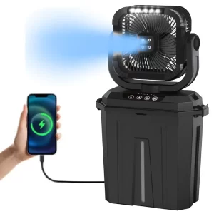 Climatizador Umidificador Ar Powerbank Portátil 12 Litros Controle Remoto Linha Premium - AERO HOME