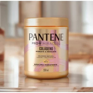 Máscara de Hidratação Pantene Pro-V Miracles Colágeno Hidrata e Resgata 550ml