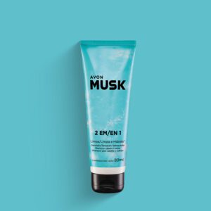 Musk Marine Shampoo cabelo e corpo