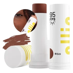 Protetor Solar Em Bastão Cor Fps 95 Tom 60 Proteção Facial