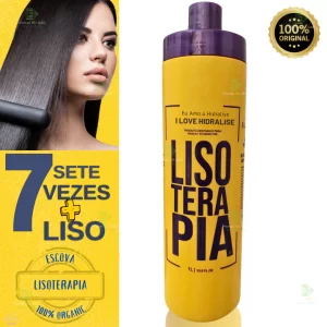 Progressiva Orgânica Sem Formol Lisoterapia - Hidralise 1L - Liso Extremo