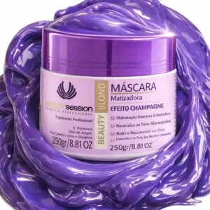 Máscara Matizadora Tom Champagne 250 gr Beauty Blond - Beauty Session Pofessional